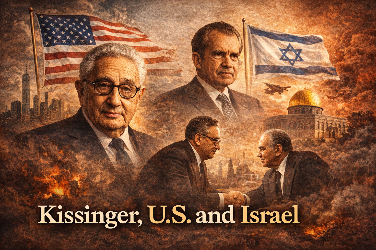 Kissinger, U.S and Israel: cover