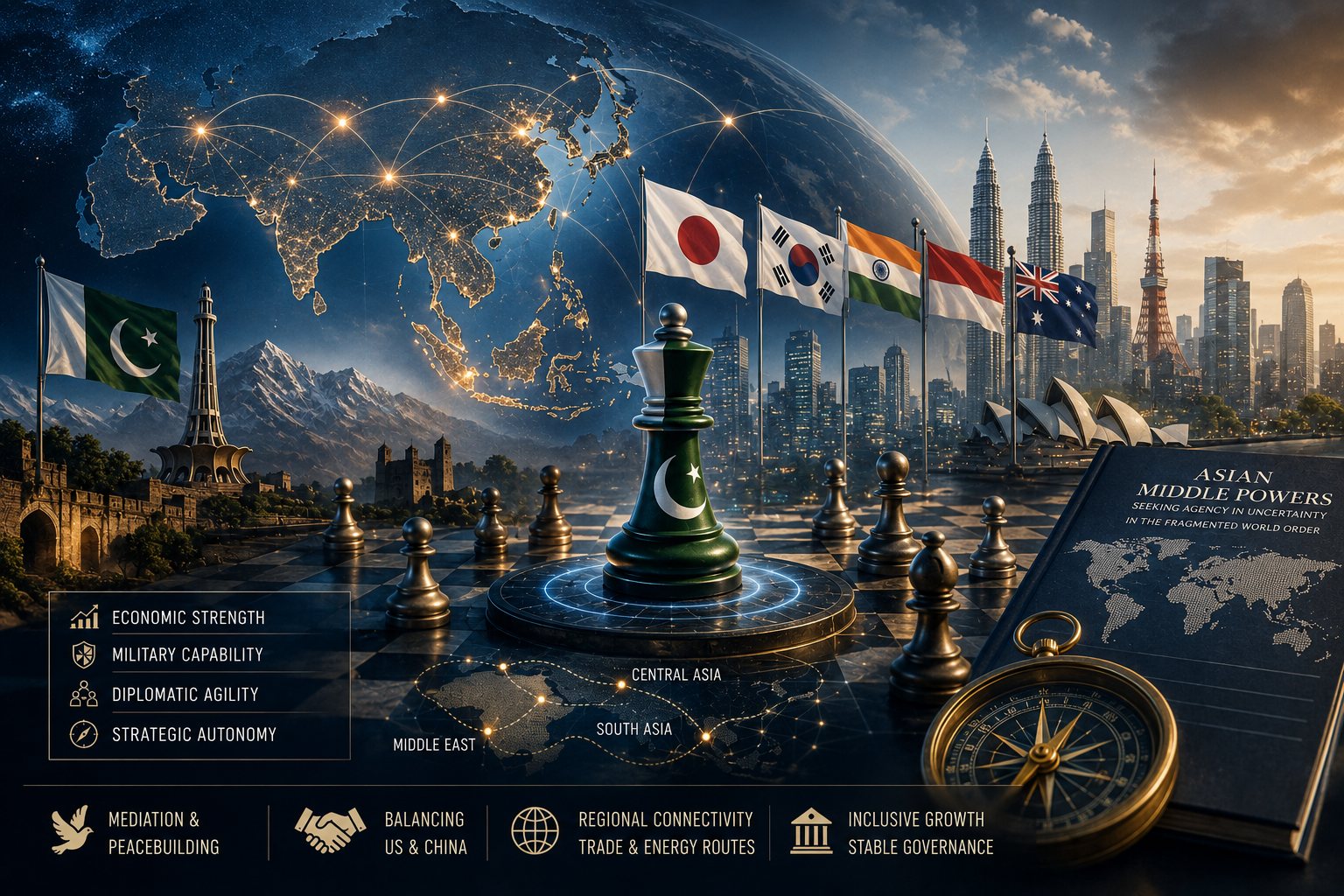 Asian Middle Powers: How Pakistan got there? cover