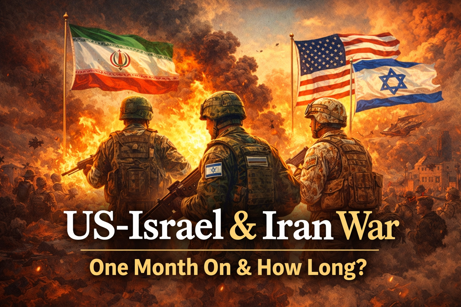 US-Israel and Iran War: One Month on & how Long? cover